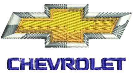 Chevrolet embroidery design