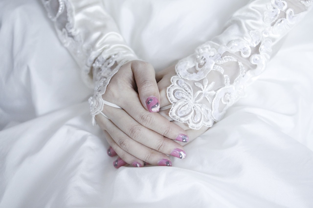 bohemian white lace dress